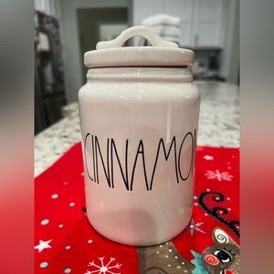 Rae Dunn Cinnamon Canister - HARD TO FIND